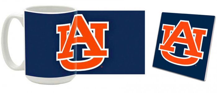 Auburn Mug and Coaster Combo MCC-ALAU1