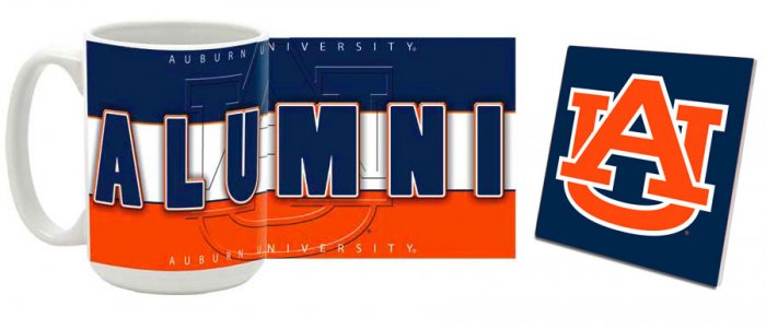 Auburn Mug and Coaster Combo MCC-ALAU6