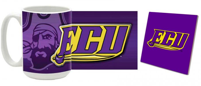 East Carolina Mug and Coaster Combo MCC-NCECU1