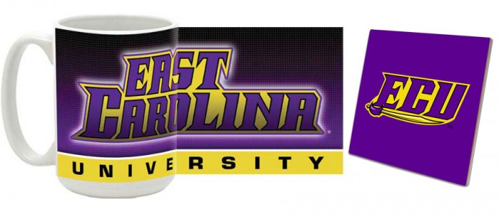 East Carolina Mug and Coaster Combo MCC-NCECU2