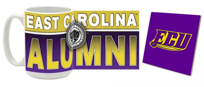 East Carolina Mug and Coaster Combo MCC-NCECU4