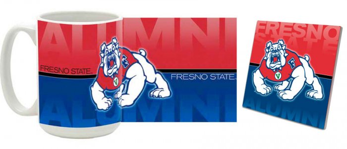 Fresno State Mug and Coaster Combo MCC-CAFSU4