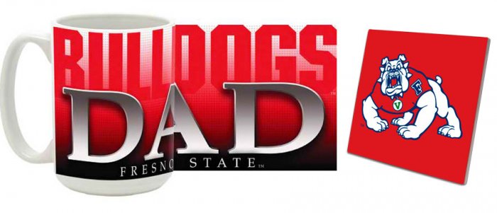 Fresno State Mug and Coaster Combo MCC-CAFSU6