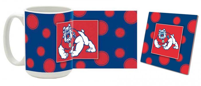 Fresno State Mug and Coaster Combo MCC-CAFSUPD