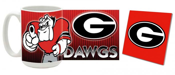 Georgia Mug and Coaster Combo MCC-GA2