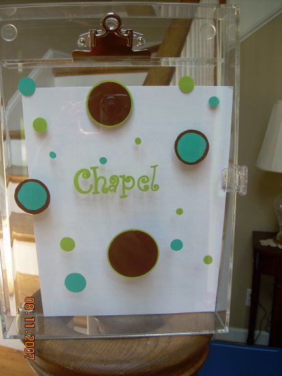 Acrylic Clipboard Busy Boxes - DOTS