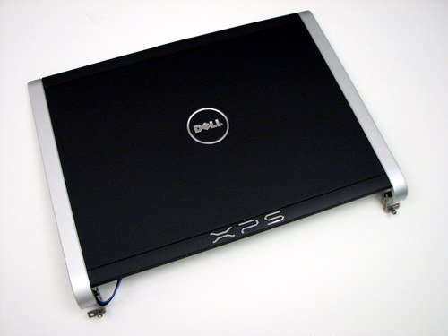 Brand New Dell XPS M1330 LCD Lid Top Cover Assembly + Hinges (Black)