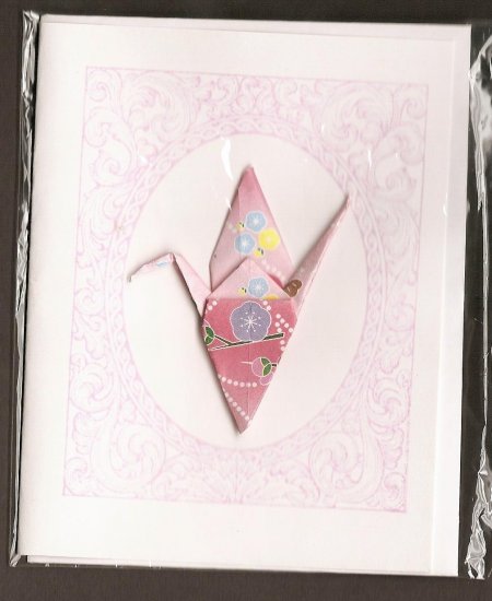 Crane: Pink Framed