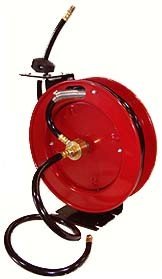 3/8 Inch x 25 Ft. Air Hose Reel - Retractable
