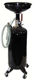 20 Gallons Portable Oil Drain (2 Swivel Casters)