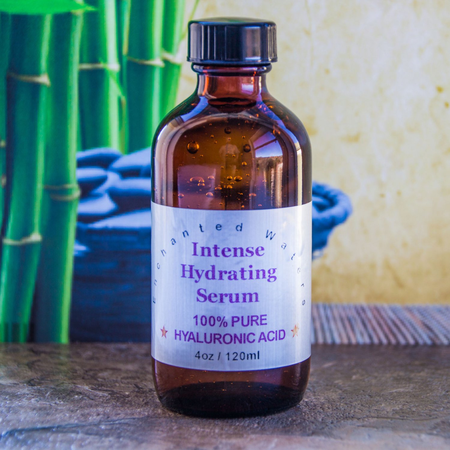 100% Pure HYALURONIC ACID SERUM- Plumps Wrinkles-Intense Hydration- LARGE Refill