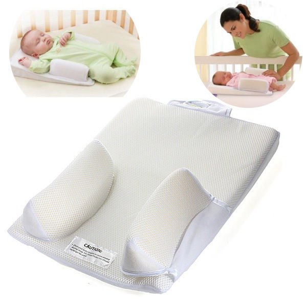 Baby Infant Pillow Sleep Fixed Positioner System Prevent Flat Head Ultimate Vent (YT5)