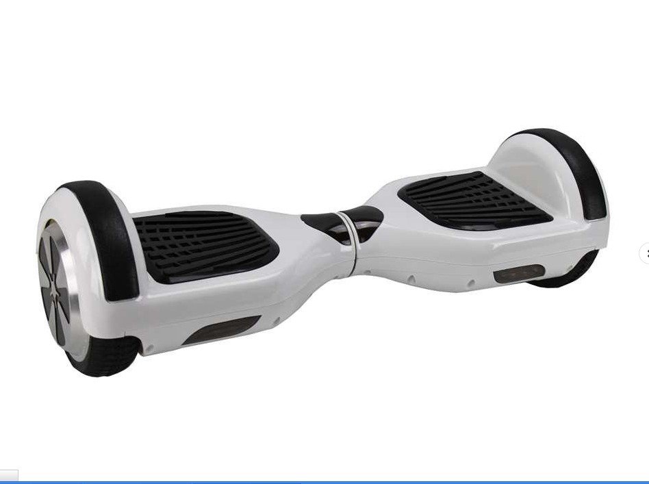 Self Balancing Scooter 2-wheel Electric Hoverboard 6.5" -White