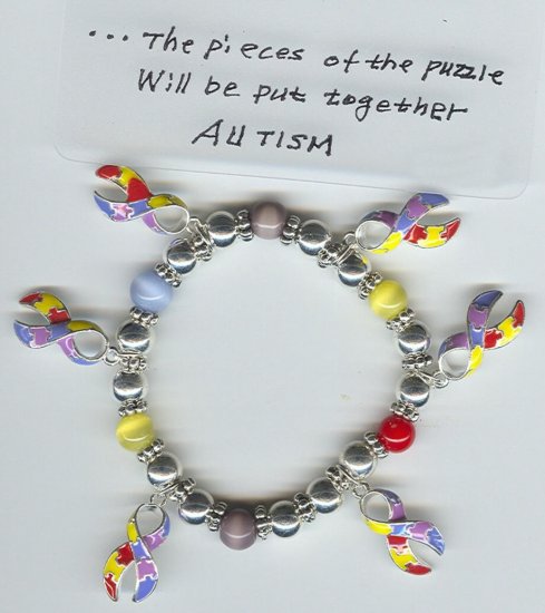 Autism Charm Bracelets~~~~ FREE SHIPPING!!!!!!