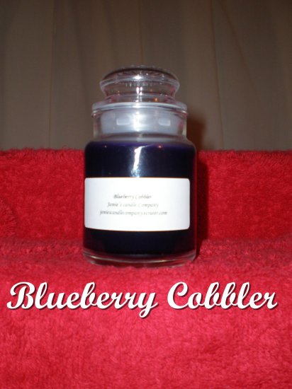 Blueberry Cobbler 5 oz. Apothecary Jar Candle