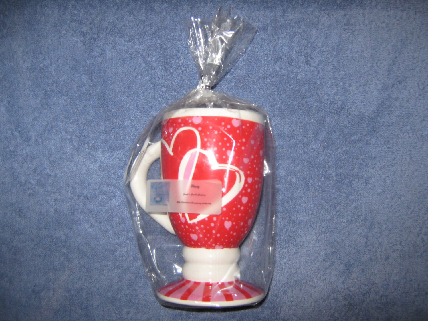 Peony Heart Coffee Mug Candle