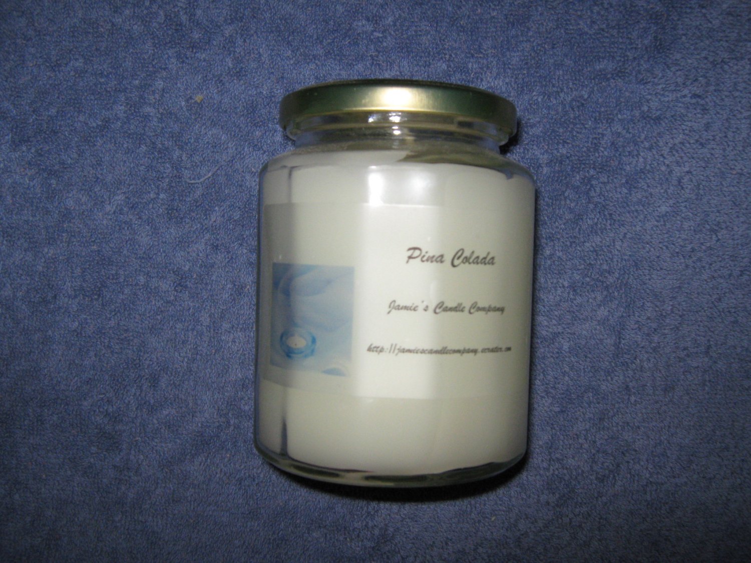 Pina Colada 16 Ounce 12 Sided Classic Jar Candle