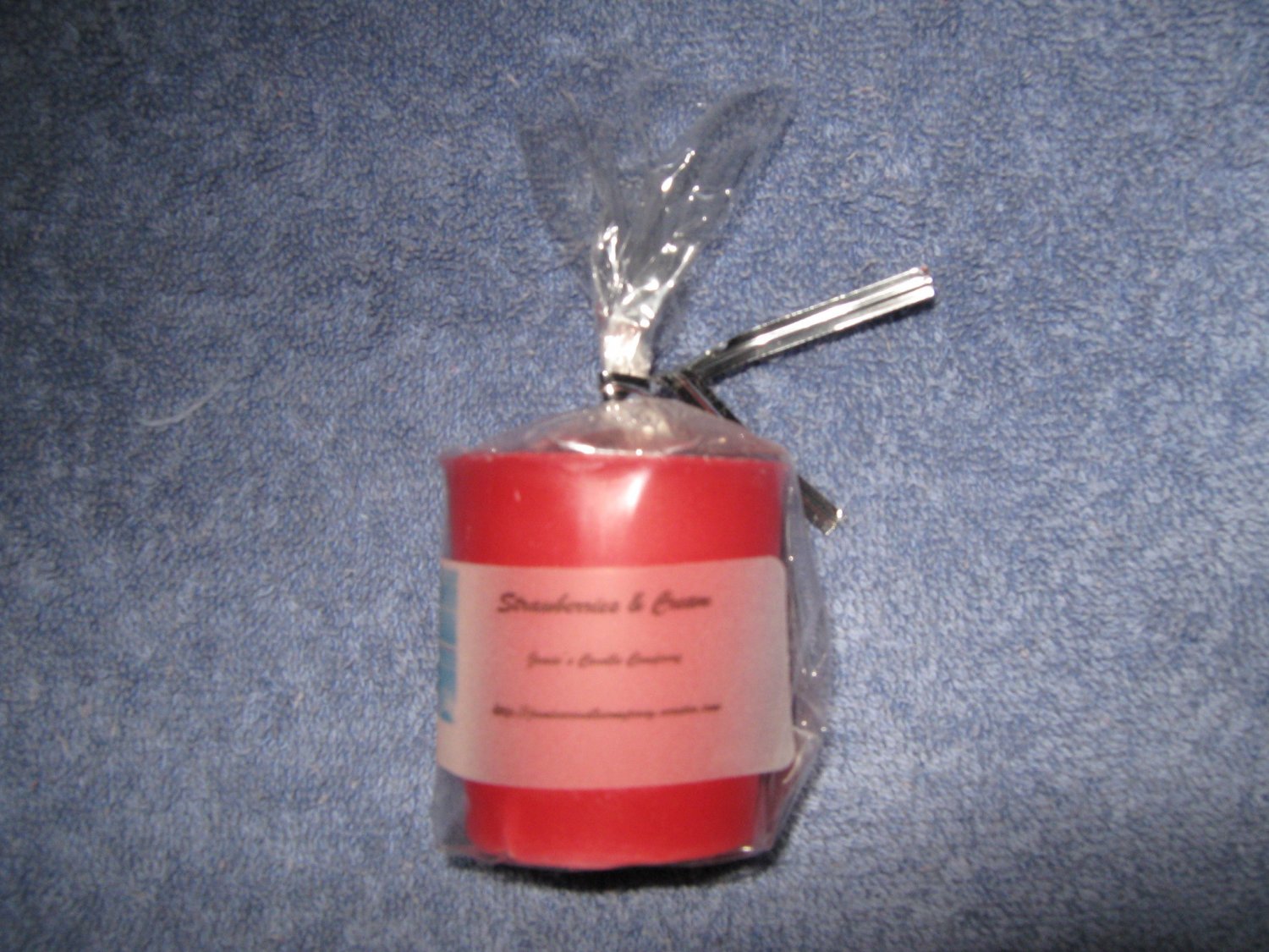 Strawberries & Cream Votive Candle