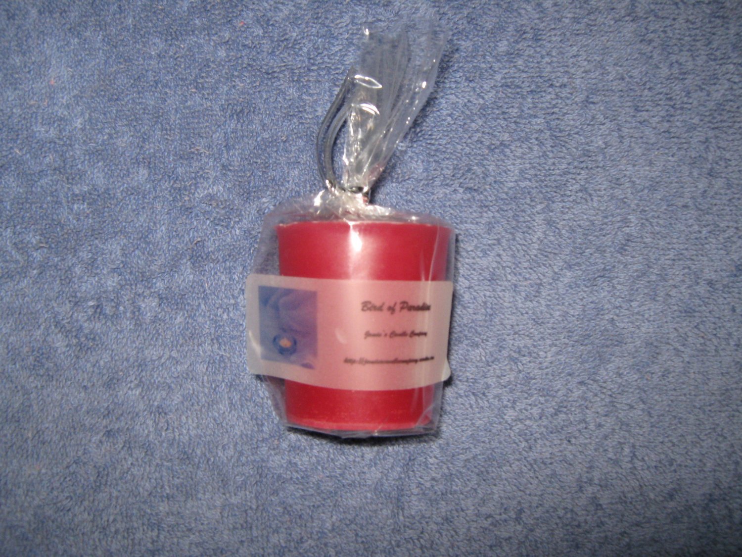 Bird of Paradise Votive Candle