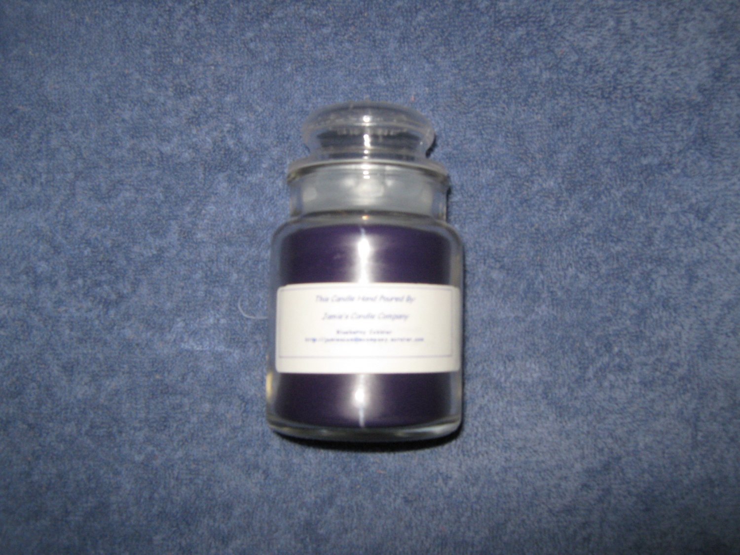 Blueberry Cobbler 5 Ounce Apothecary Jar Candle