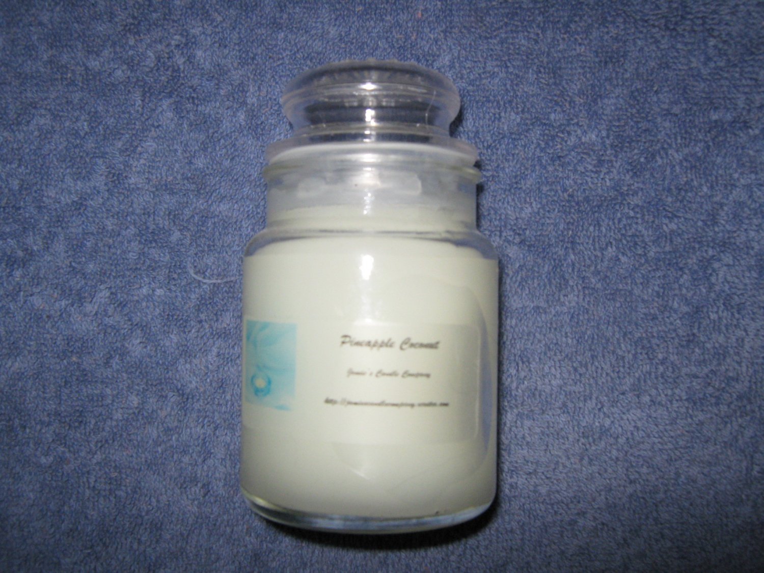 Pineapple Coconut 5 Ounce Apothecary Jar Candle