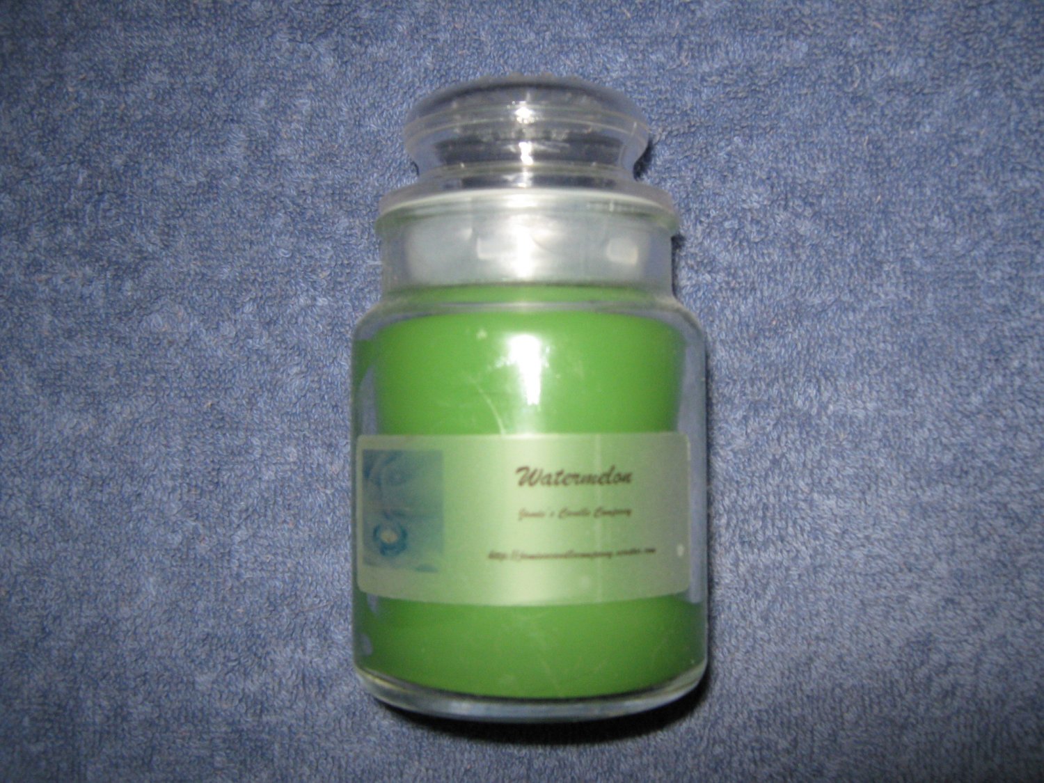 Watermelon 5 Ounce Apothecary Jar Candle