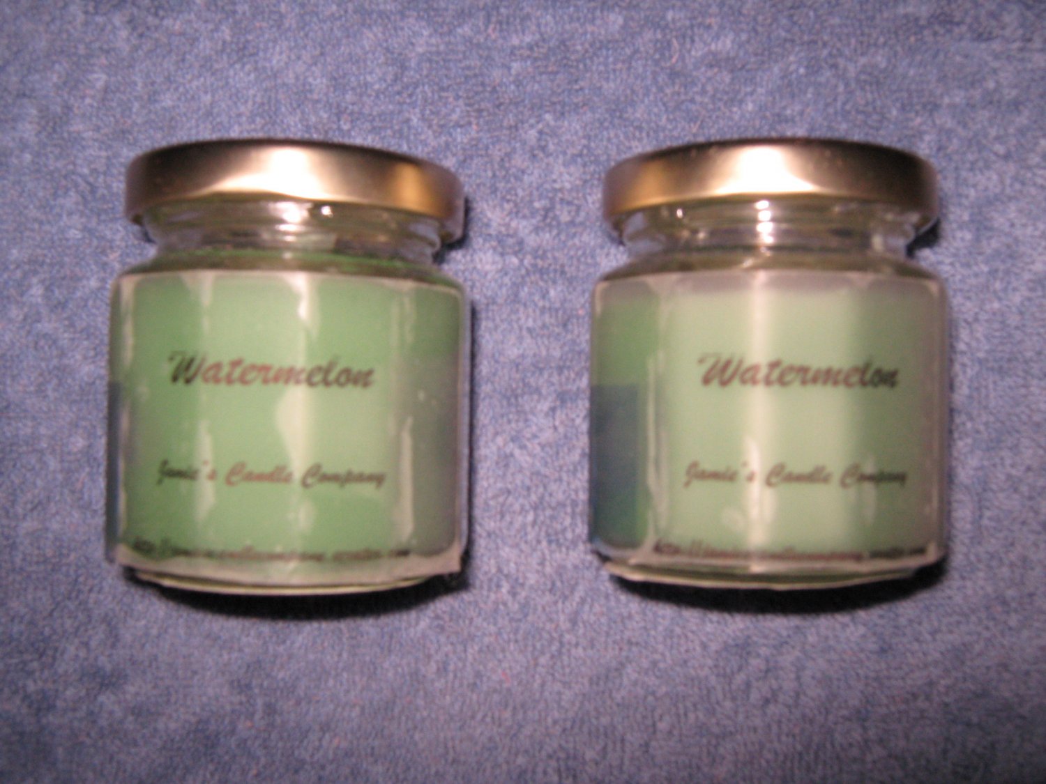 Watermelon 4 Ounce 12 Sided Classic Jar Candle