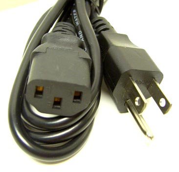 PC Power Cord 6'