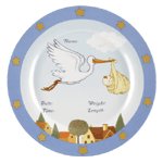 BOY BIRTH ANNOUNCEMENT PLATE