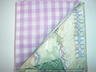 Lavendar Gingham n' Patch - Two FAT Quarters (2726)