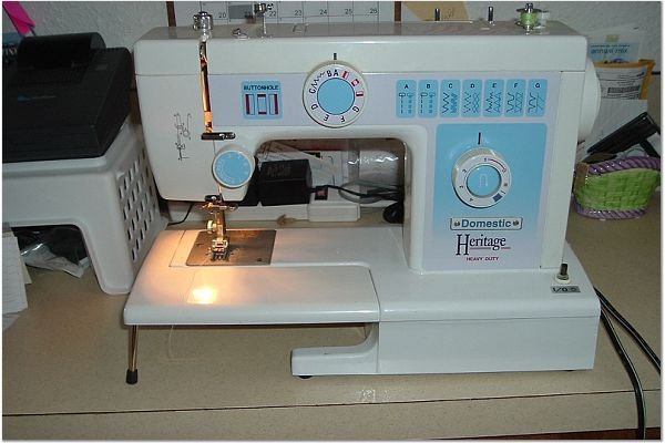 Heritage Domestic Heavy Duty Sewing Machine (Local Sale Only)