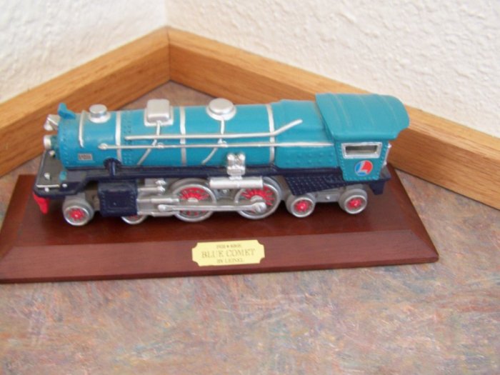 TRAIN 1931 No. 400 E Blue Comet with Plaque *Lionel*