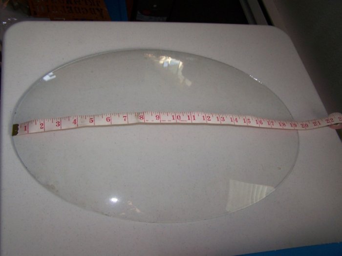 Oval Bubble Glass for Vintage Oval Picture Frames
