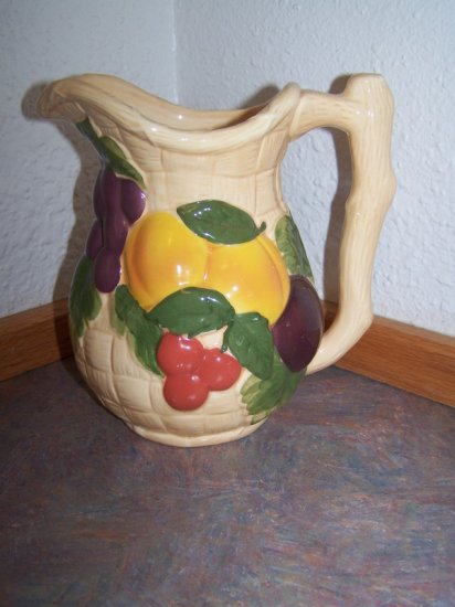 Glass FRUIT Pitcher - AVON