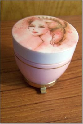 Vintage Pink Handcream Jar * MUST SEE THIS!