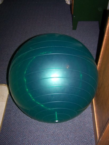 Green Exercise Ball