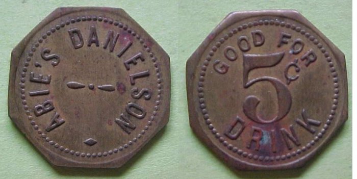 Maverick - Abie's Danielson 5c drink merchant token