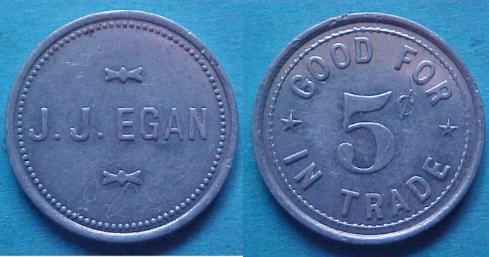 Maverick - J. J Egan 5c merchant token
