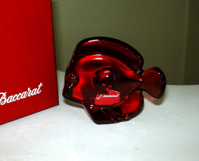 BACCARAT LUCKY FISH RUBY