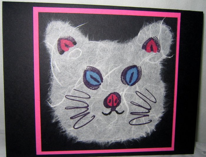 Handmade Card - Cat