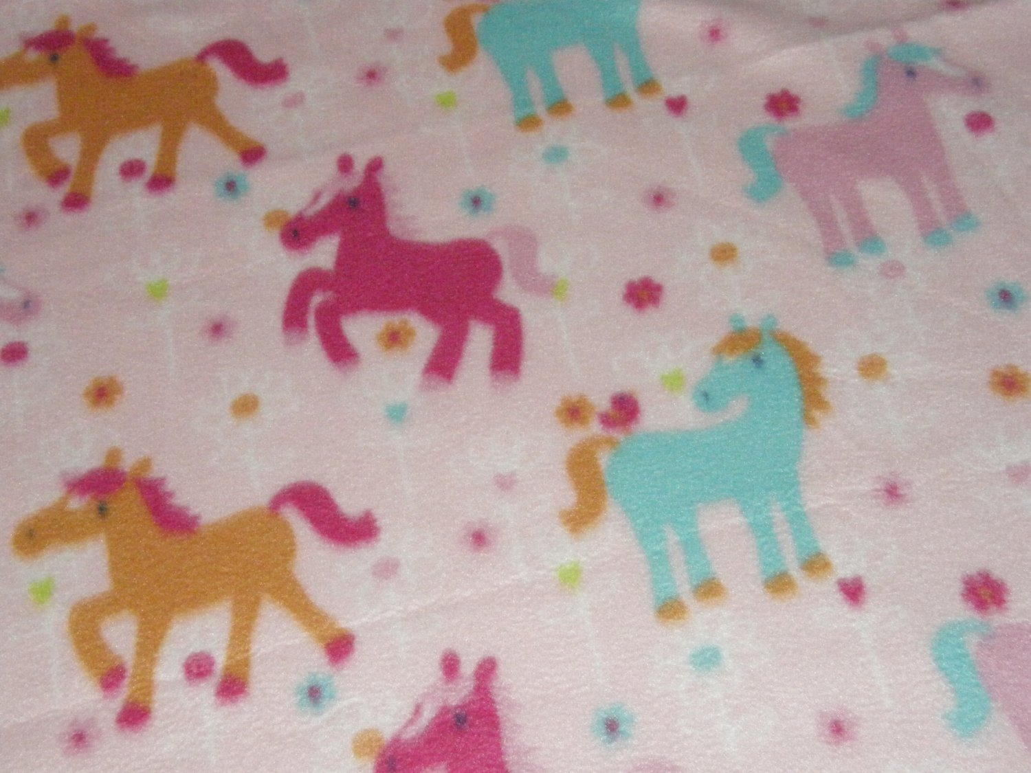 $21.75 Antipill Fleece Throw 45" x 45" My Little Pony - and 14" X 14" Lovey For the Child to Hold