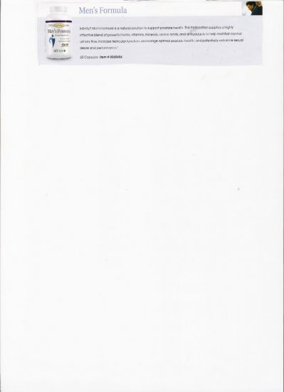 Mens Formula