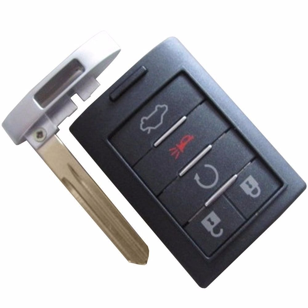 New Key Remote CADILLAC FOB shell case 5 button ship 24 hrs LIFE warranty