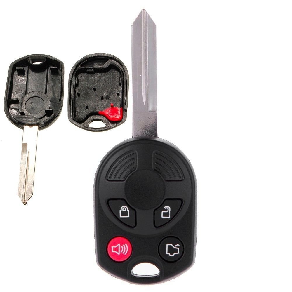 New Key Fob FORD remote Clicker shell case 4-button! ships 24hrs LIFETIME WRRTY!