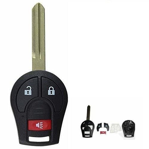 New Key Remote fob SHELL case NISSAN 3 button LIFE warranty ship 24 hrs