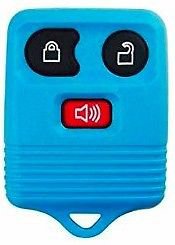 NEW FORD Key remote FOB SHELL case LIFE WARRANTY! 3 Buttn Ships 24hrs