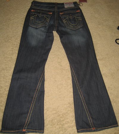 Men's True Religion Jeans SUPER T BILLY size 32x34