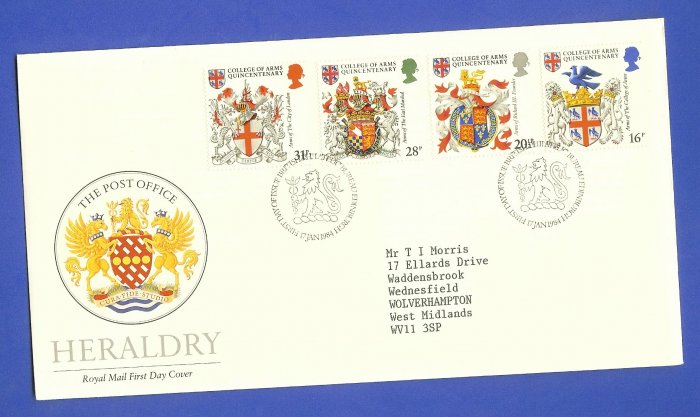 FDC UK Great Britain 17 Jan 1984