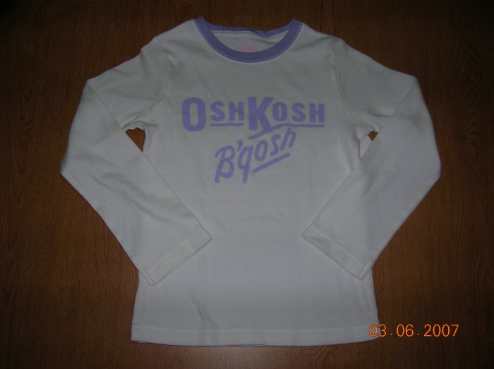 T-Shirt : Longsleve OSHKOSH White