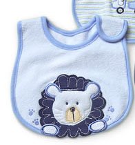 Bib : Carters Lion Blue